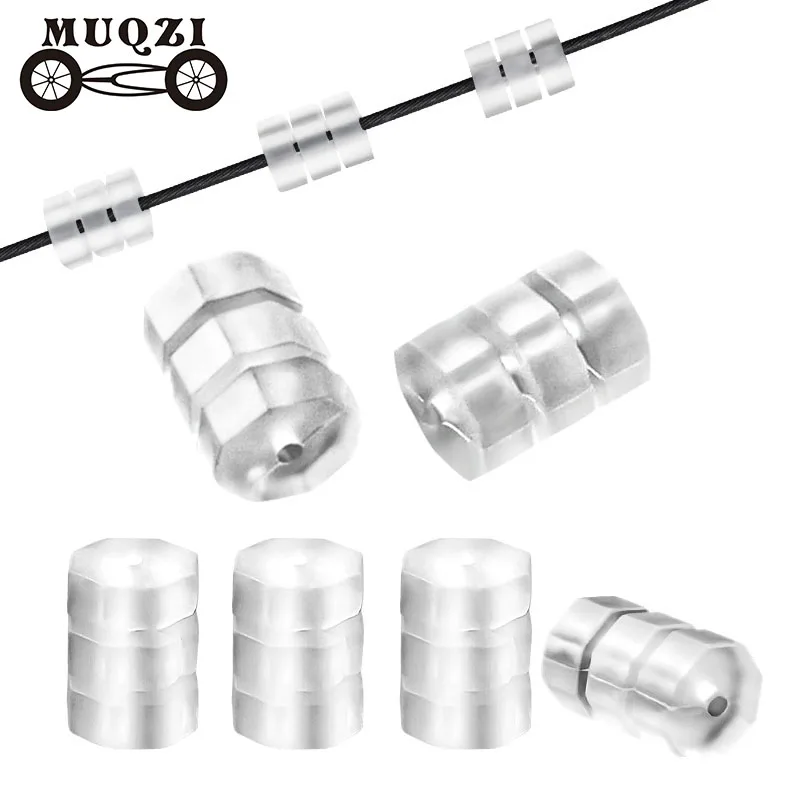 MUQZI 10PCS Brake Shifter Cable Protector Bike Cable O-ring  MTB Road Bike Inner Wire Protection Ring