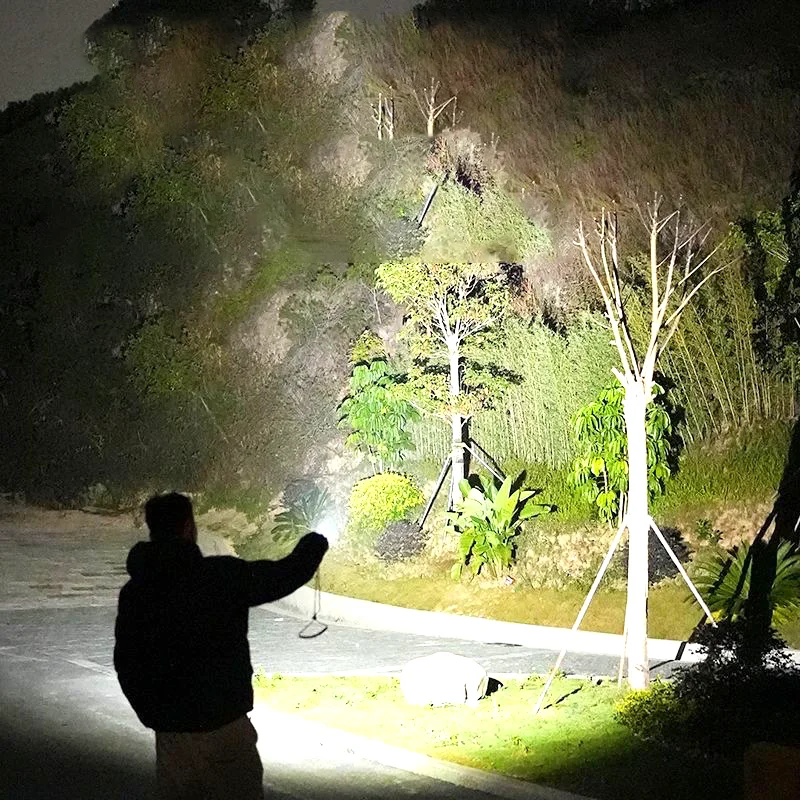 Three-Eyed Monster Mini Powerful Flashlight LED Flashlight with Pen Clip Rechargeable EDC Torch Outdoor Emergency Camping Lights