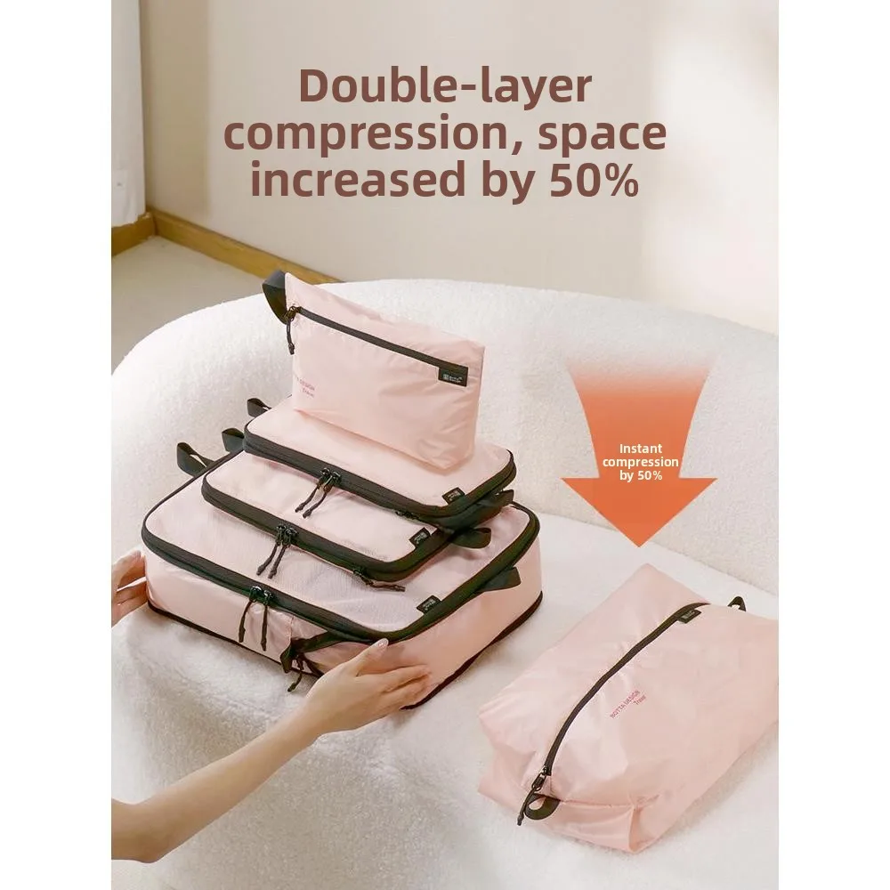 Travel Storage Bag Luggage Clothing Organizer Shoe Underwear Sorting Tour Clothes Subpackage Bag Love Organization Tool