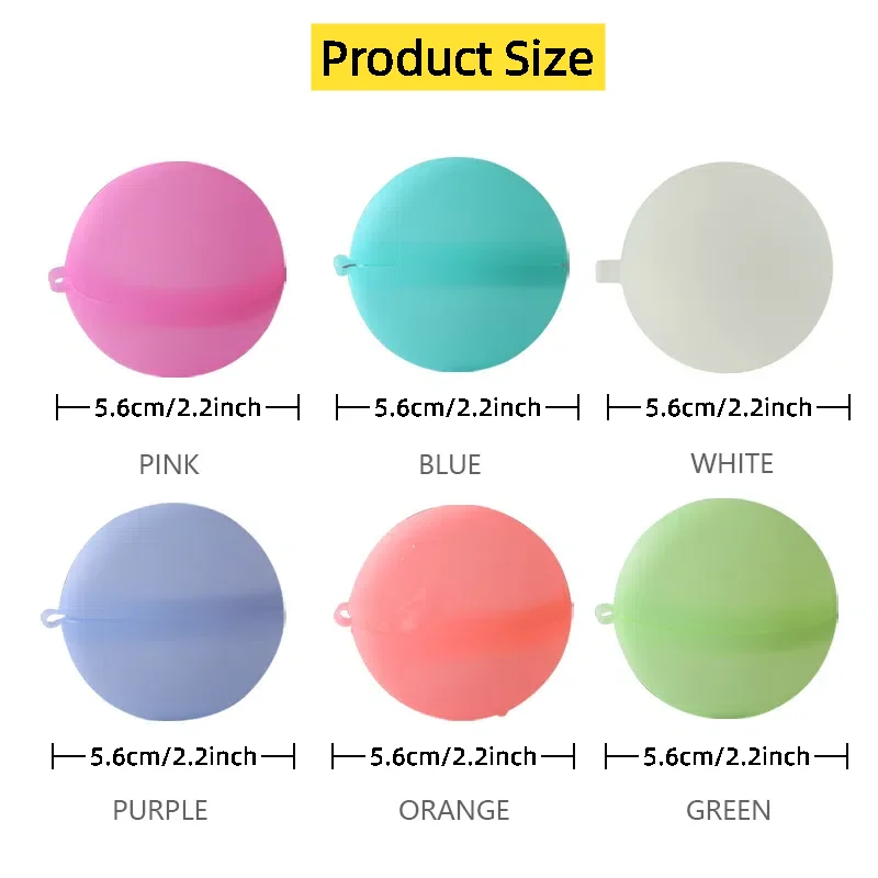 15個入り 夏の屋外スポーツ 水遊び シリコン製水風船 再利用可能 屋外プールおもちゃ 水遊びおもちゃ
