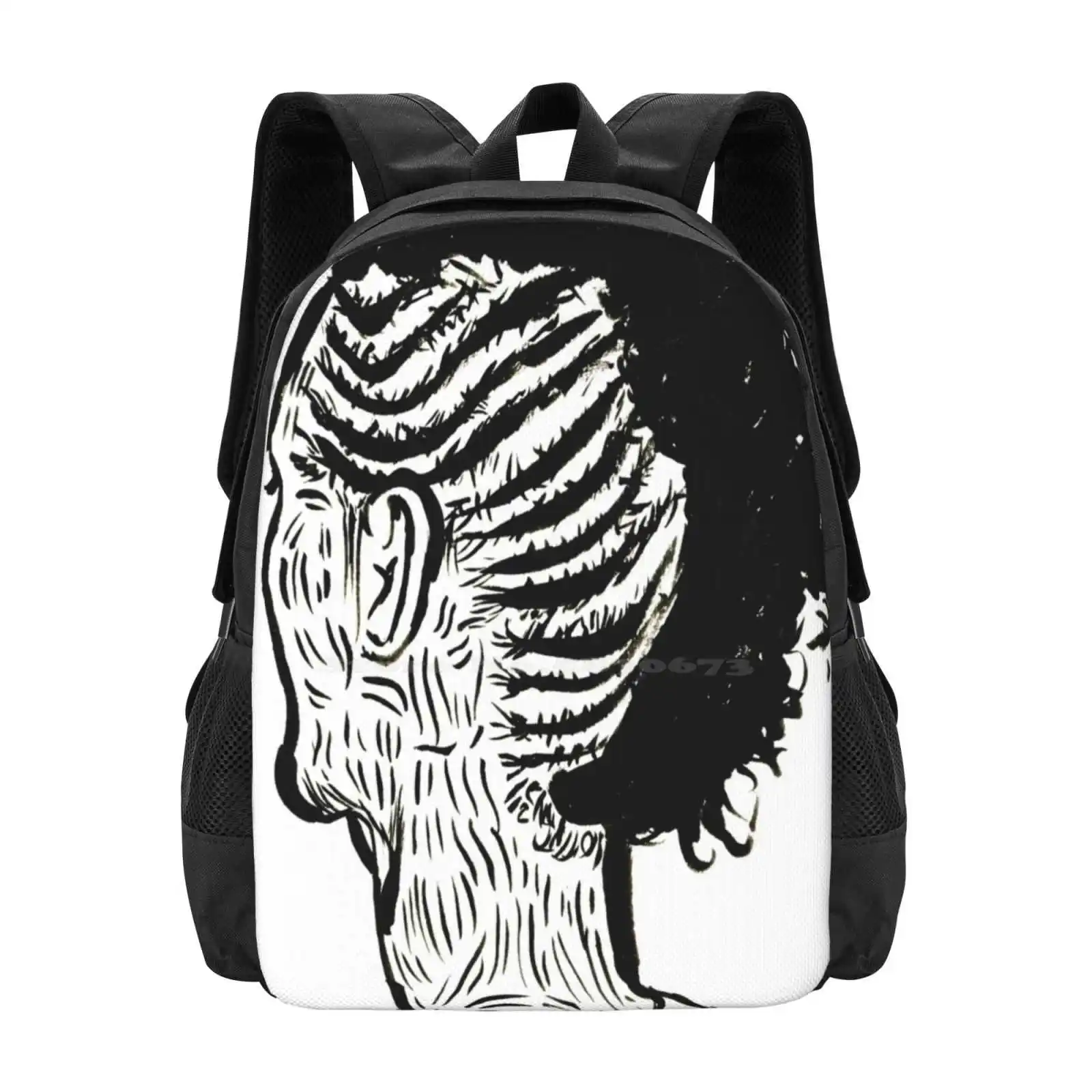 

Braided Up Hot Sale Backpack Fashion Bags Black Hair Black Artists Black And White Pen And Ink Charismad