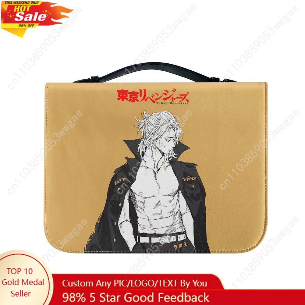 Tokyo Revengers Bible Bags Christian Gift Personalized Covers Bible Pack Waterproof Leather Bag High Quality Pocket Package Case