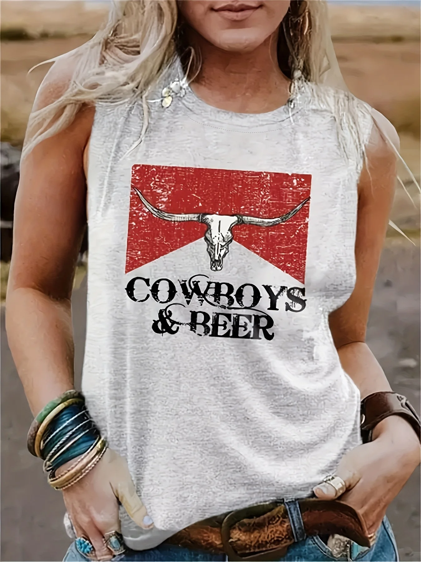 Summer Women\'s Casual Sleeveless Tank Top T-shirt Tshirts Creativity Streettshirt Individual Casual Clothes