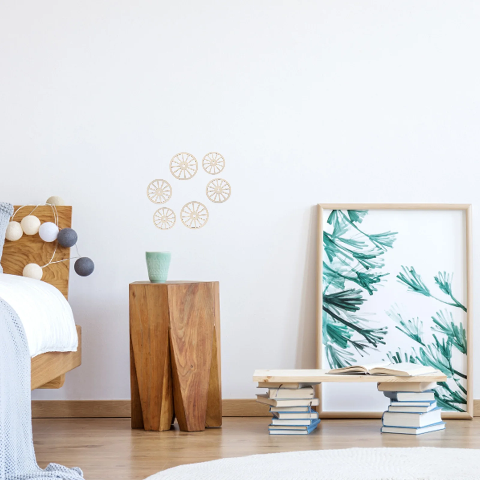 

60 шт. деревянные шестерни, необработанные кусочки дерева, DIY краски, шестерни, винтажный деревенский свадебный декор, деревянный декор для фермерского дома, настенное искусство