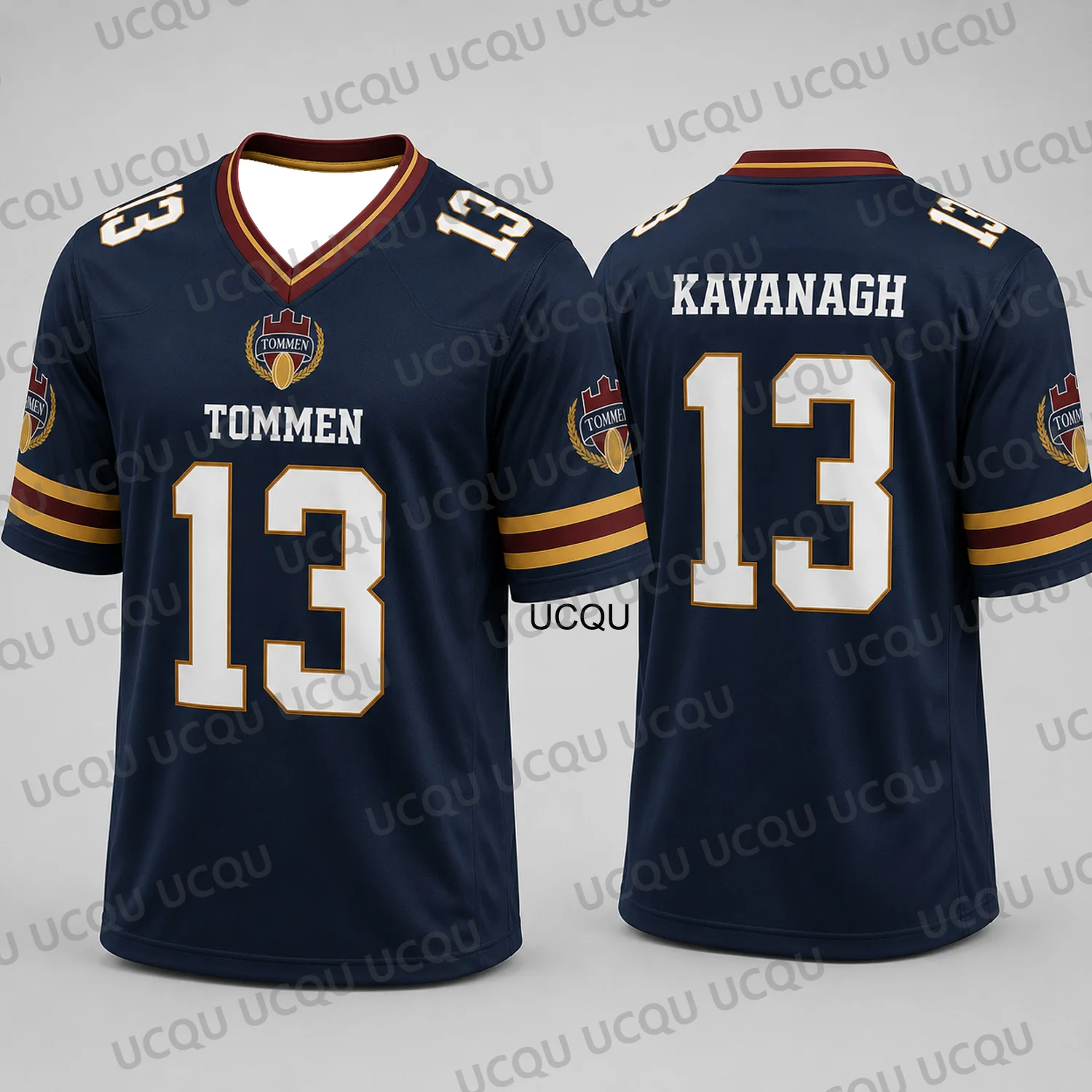2026 New Tommen Boys Rugby Jersey T Shirt Kavanagh 13 Gibson 07 Athletic Fan Top Adult Kids Unisex Tee