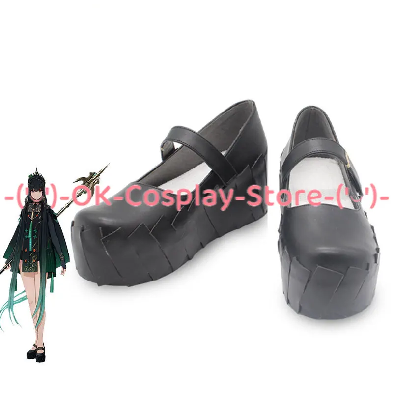 Pavo Cosplay Shoes Game GRAY RAVEN：PUNISHING Cosplay Prop PU Leather Shoes Halloween Carnival Boots  Custom Made