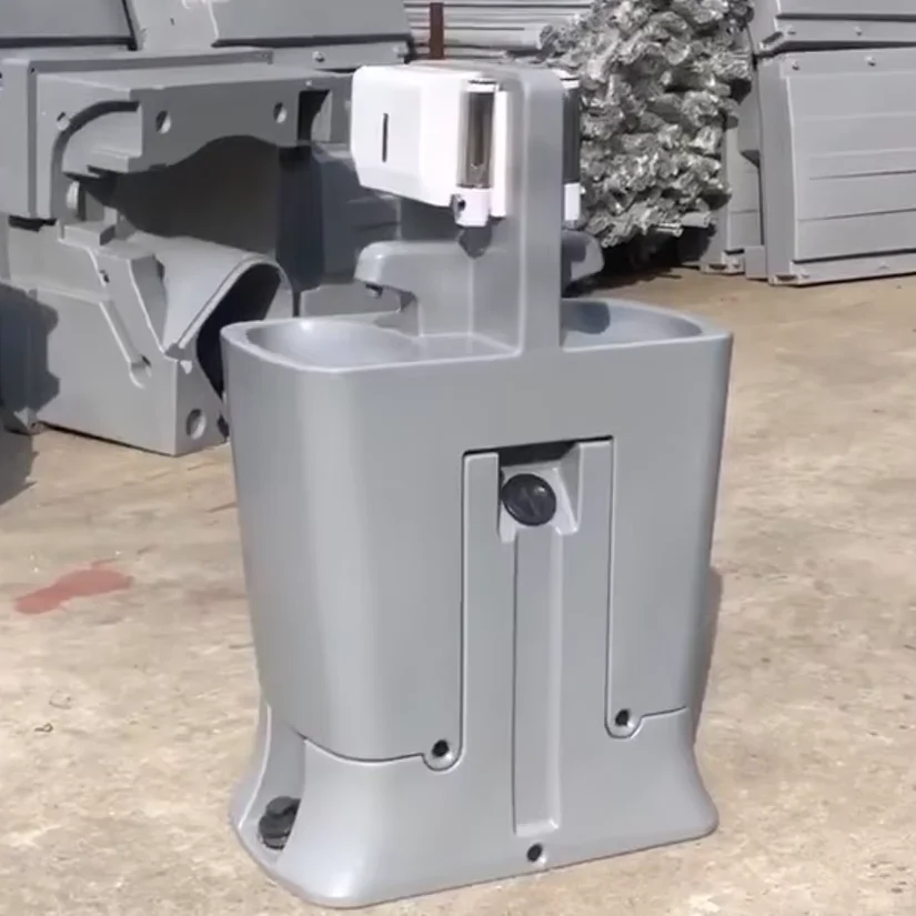 Freestanding mobile sink basin with mop sink durable station for water saving wire drawing station