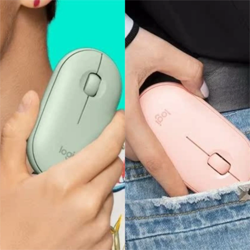 Logitech M350 Has A Smooth and Rounded Shape, Like A Delicate Pebble, with Beautiful Lines and A Very Artistic Sense.
