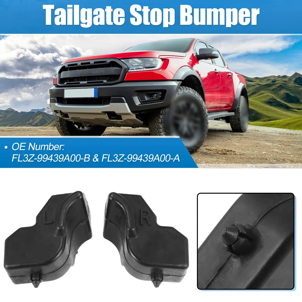 Rear Bumper Rubber Buffer Pad Bushing Cushion OEM FL3Z99439A00A For Ford F-150 5.5/6.5 Foot Box 2015-2023