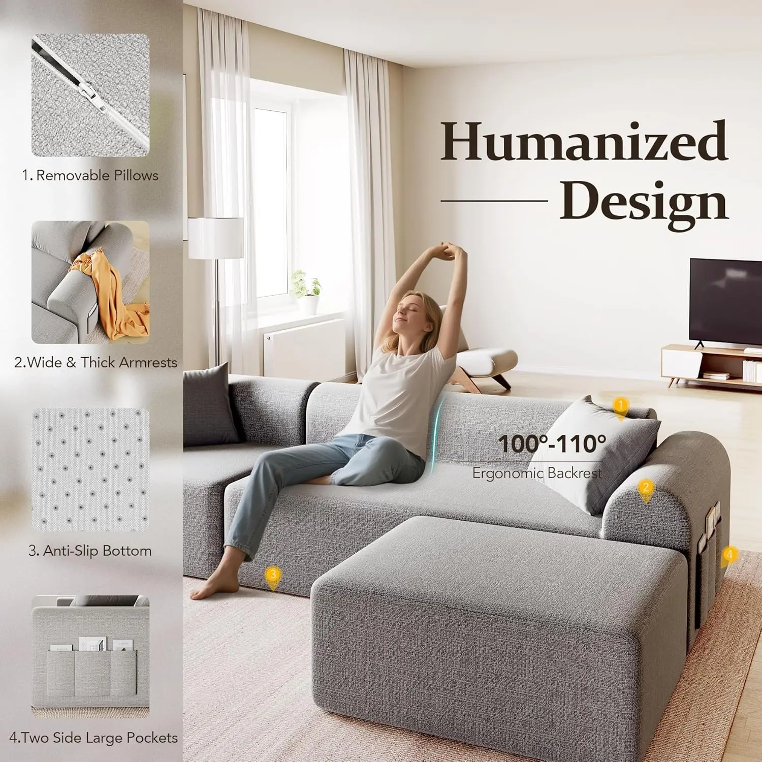 Thumbnail 4 - #35 Best Modular Sectional Sofas to Buy In 2026