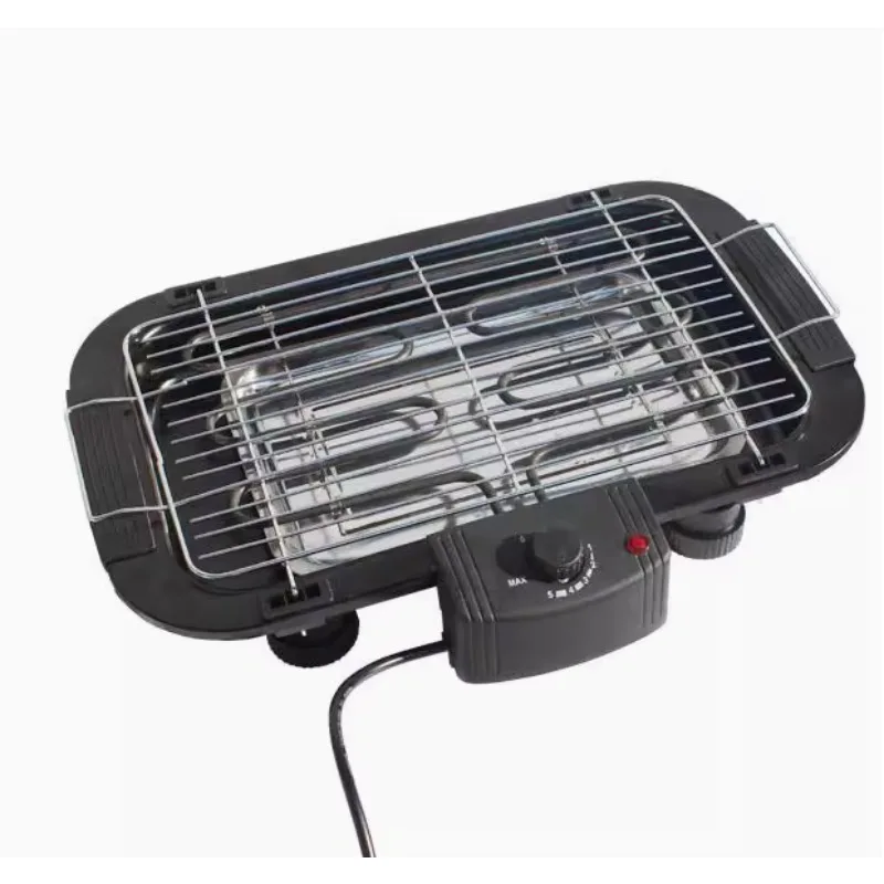 

New Electric Grill Machine Wholesale 2000w Korean Bbq Tables for Restaurant Large Electric Flat Grill