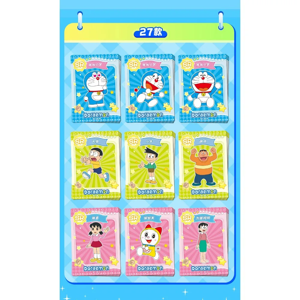 Genuine Doraemon Card For Children Noramyaako Dorami MiniDora Warm Humorous Anime Limited Game Collection Card Christmas Gifts