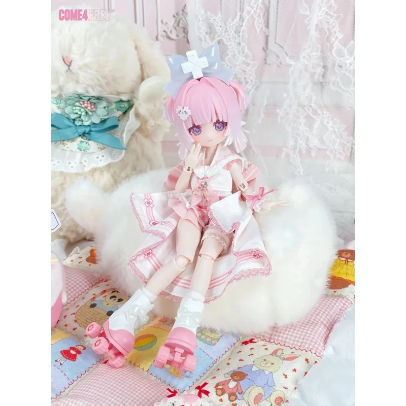 Come4free Mity 5th Childhood Memories Series Hanging Card 1/12 Movable Doll Bjd Blind Box Caixa Caja Kawaii Dolls birthday Gift