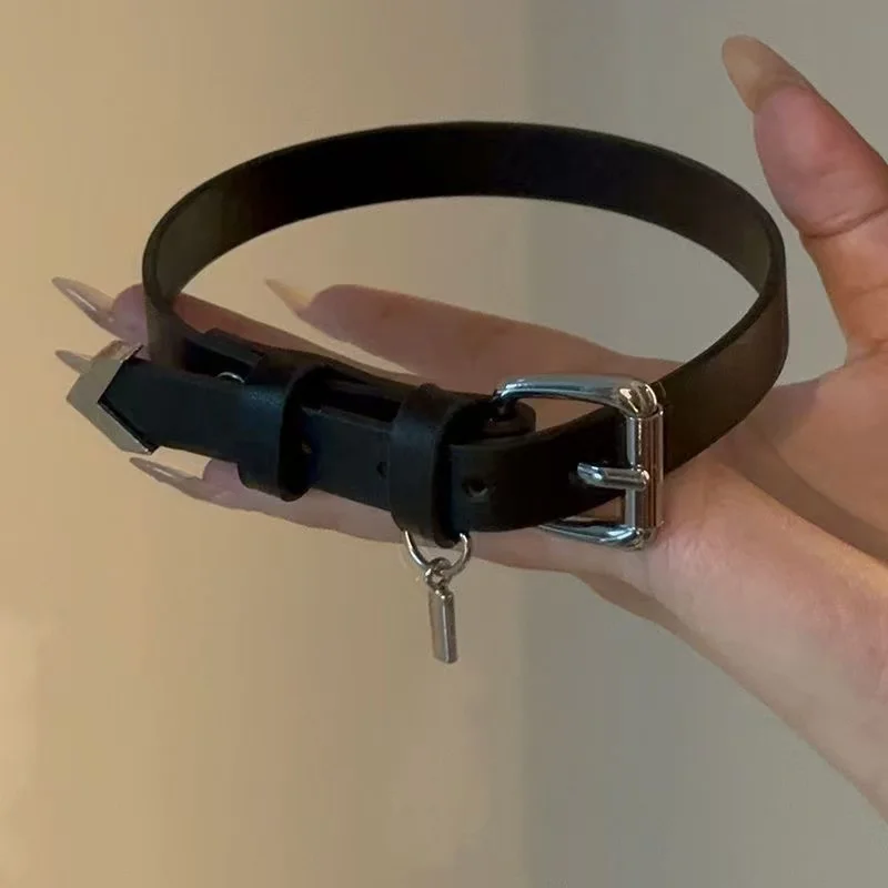 Love and Deepspace Game Sylus Pendant Cosplay Choker Unisex PU Chain Necklace festival Party for Women Men Props Accessory gift