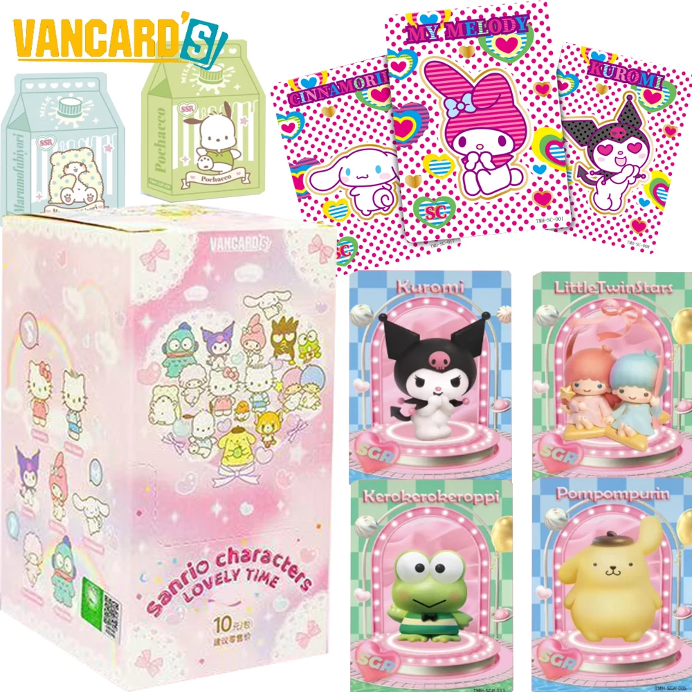

Коллекционные карты VANCARD'S Sanrio, любимые аниме-знаменитости My Melody Pompompurin, праздничные сценические карты, подарки