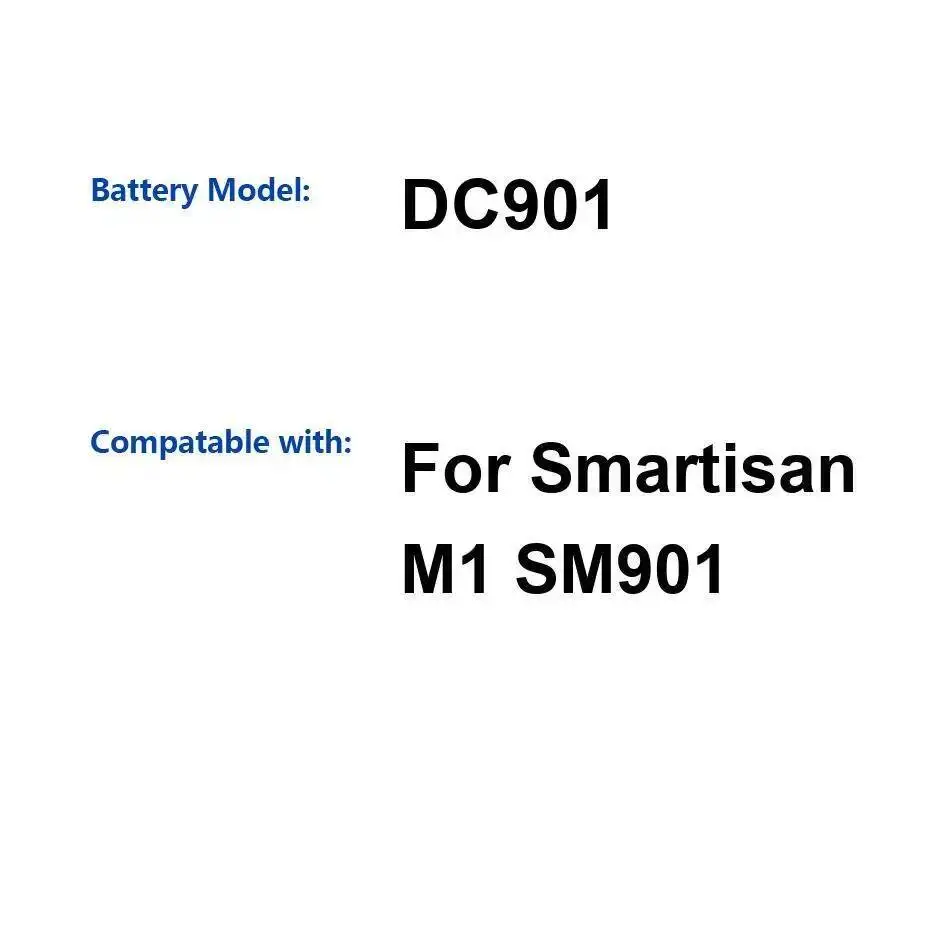

DC901 Быстрая зарядка 3000 мАч для аккумулятора мобильного телефона Smartisan M1 SM901