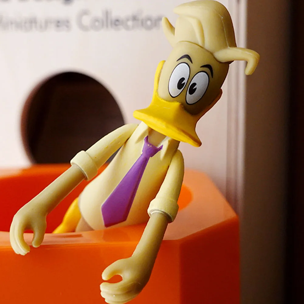 ديزني داك حكايات ويبي ولوي عمل أرقام دونالد داك لطيف 8 سنتيمتر ديزني DuckTales فينتون أنيمي الشكل اللعب ديكور الدمى الهدايا #1