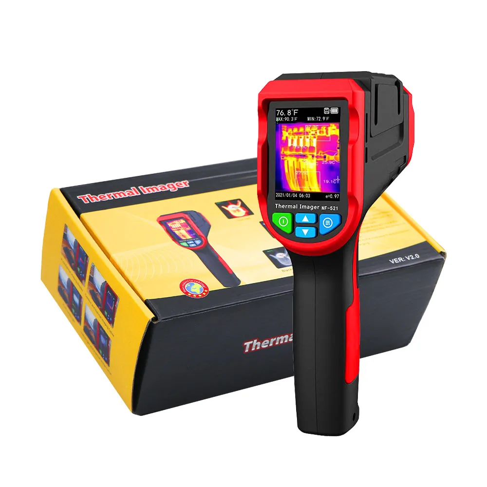 NF-521 Industriële infrarood warmtebeeldcamera met automatische temperatuur -40 ° C~330 Handheld 5000mAh lithiumbatterijthermometer