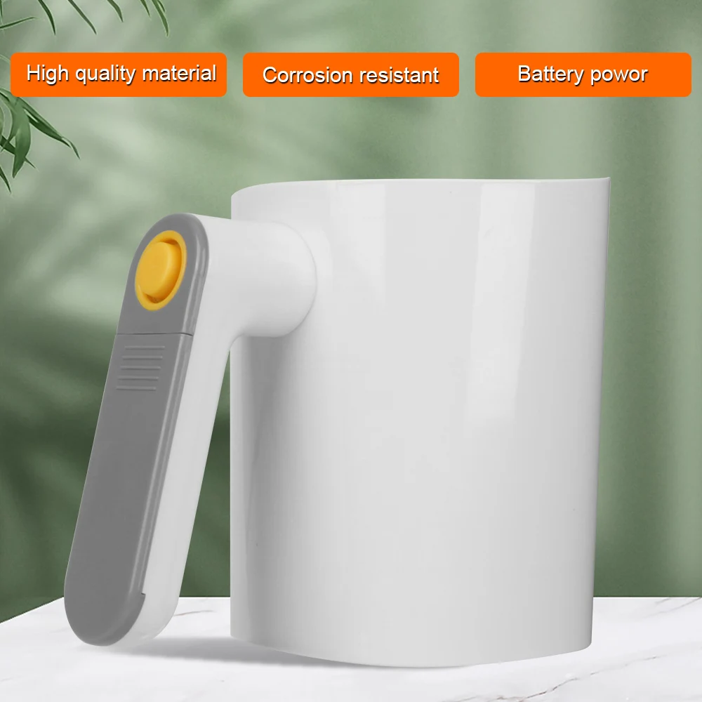 Kitchen Pastry Cake Tool Handheld Stainless Steel Screen Cup Shaped Electric Flour Sieve Flour Sifter Icing Sugar Powder Filter