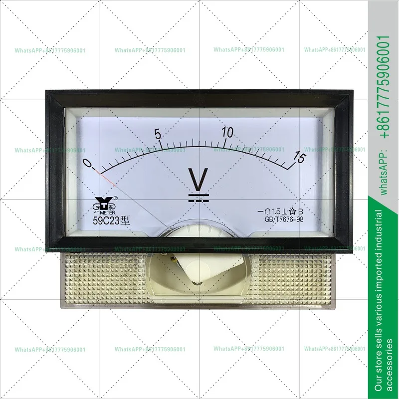 59C23-V DC Voltmeter 10V/20V/30V Pointer DC 59c17 70*130