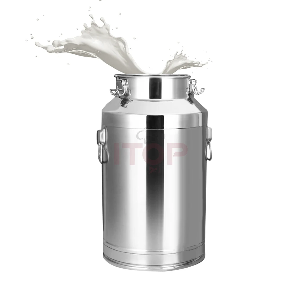 Круглый бочонок пищевого качества из нержавеющей стали 201 или материала Ss 304 или ведро для пищевого молока