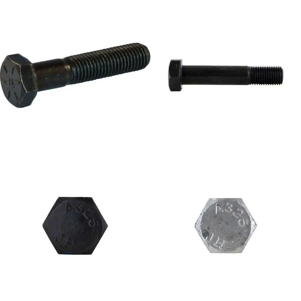 

Grade 8 Hex Cap Screws, Plain Finish, 9/16-12 x 5, 25-Piece Set, Coarse Thread, Partially Threaded, 1.375 Thread Length