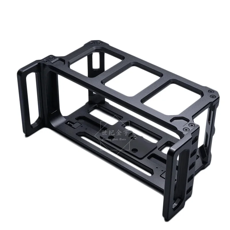 ARK-705 Shield Kit Protective Bracket Case Carry Cage CNC For ICOM IC-705 Shortwave radio