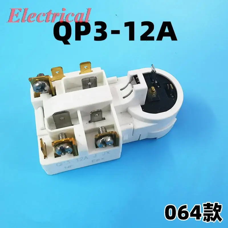 1pc For Haier Refrigerator / Freezer PTC Starter Relay QP3-12A Compressor Replacement Parts Overheat Overload Protector