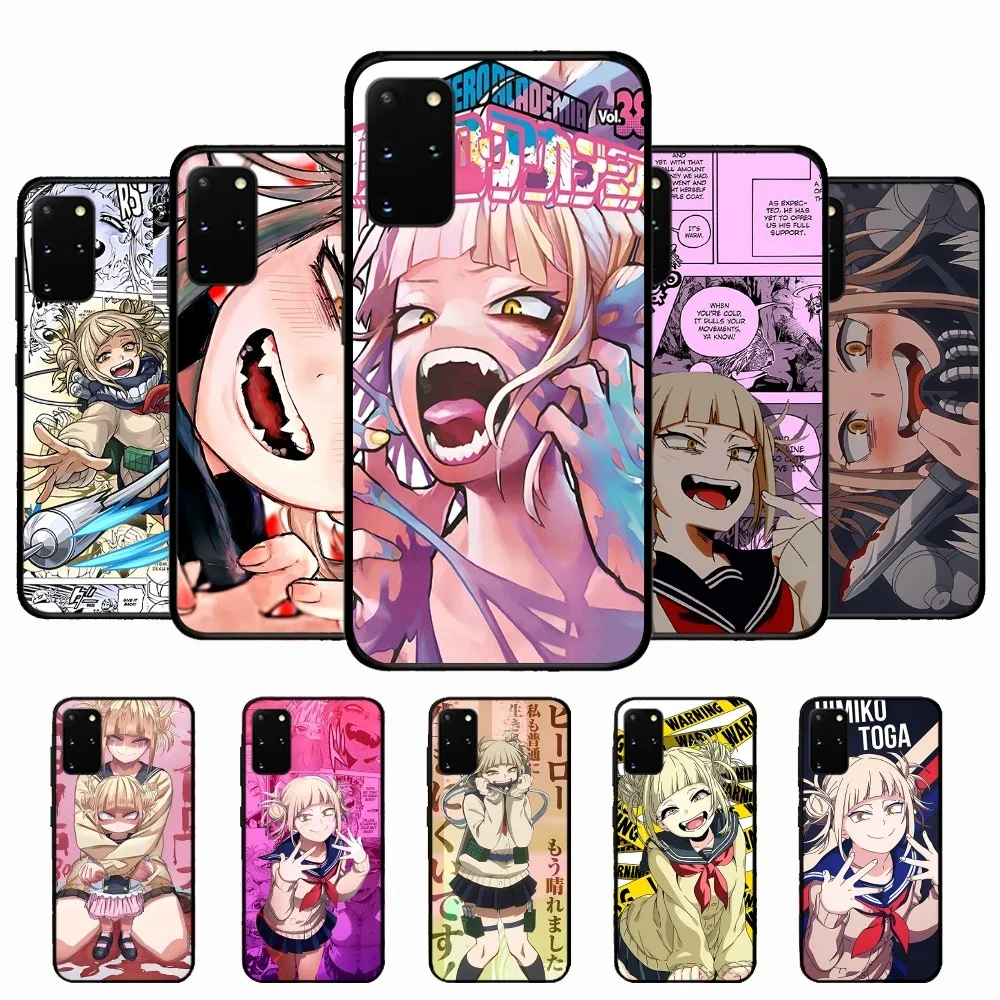 Himiko Toga Boku No Hero Academia Phone Case For Samsung S 9 10 20 21 22 23 30 23 24 Plus Lite Ultra FE S10lite Fundas