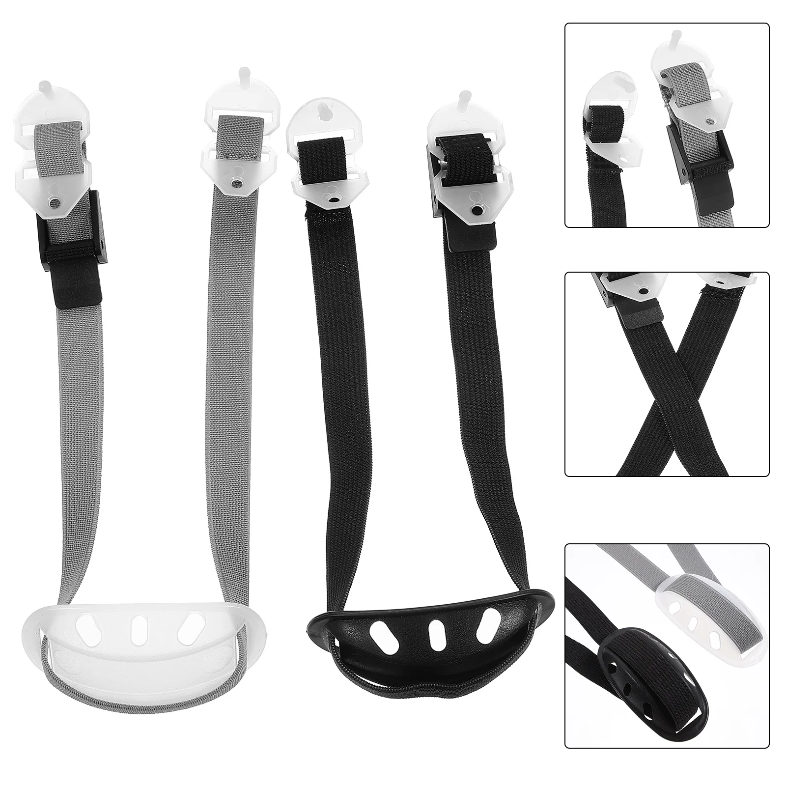 

2Pcs Hard Hat Chin Straps Elastic Y-Shaped Chin Strap Protective Support Durable Safety Accessories