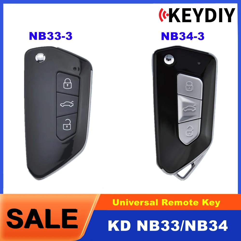 

1/2/5 шт. KEYDIY KD NB34 NB33 3 кнопки для универсальных дистанционных ключей типа V.W, используемых с KD MINI KD-X2