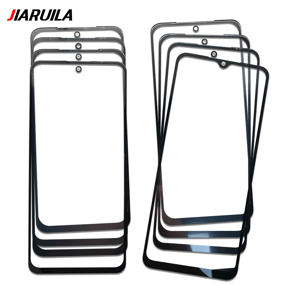 جديد شاشة أمامية الزجاج الخارجي مع OCA ل Xiaomi Redmi 8 8A 9 9A 9C 9T 10 10A 10C 12 12C 13C 14C A1 A2 A3 إصلاح أجزاء