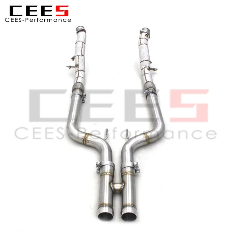 

CEES Catless Downpipe for Mercedes Benz S550 2012-2023 Performance Exhaust System without Catalyst