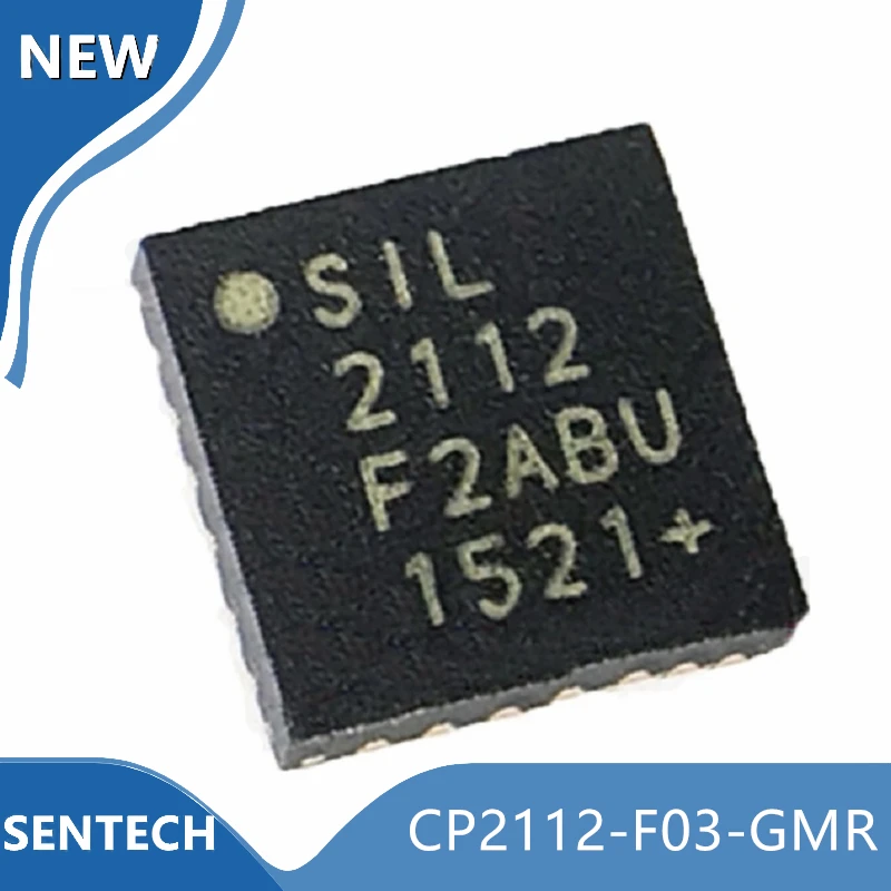 

(5-10Piece) New Original CP2112 CP2112-F03-GMR SIL2112 QFN24 SIL 2112 QFN SIL2112 QFN-24 Chipset