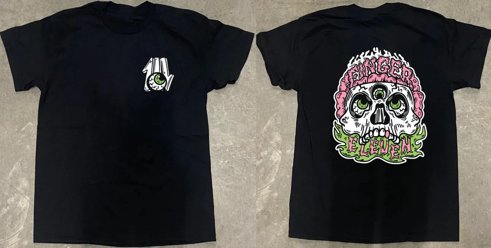 Finger Eleven Band Double Sided T Shirt Size S-5XL