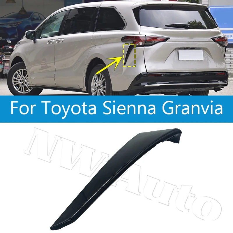 

Rear Bumper Taillight Lower Trim For Sienna Granvia Brake Light Decorative Pieces