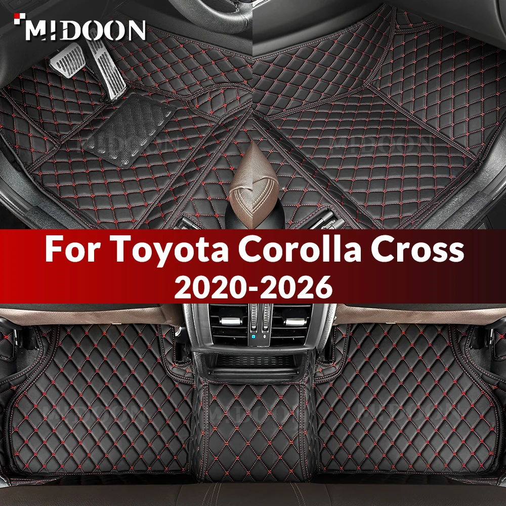 

Новые стили! Автомобильные коврики на заказ для Toyota Corolla Cross 2020-2026, аксессуары для интерьера автомобиля