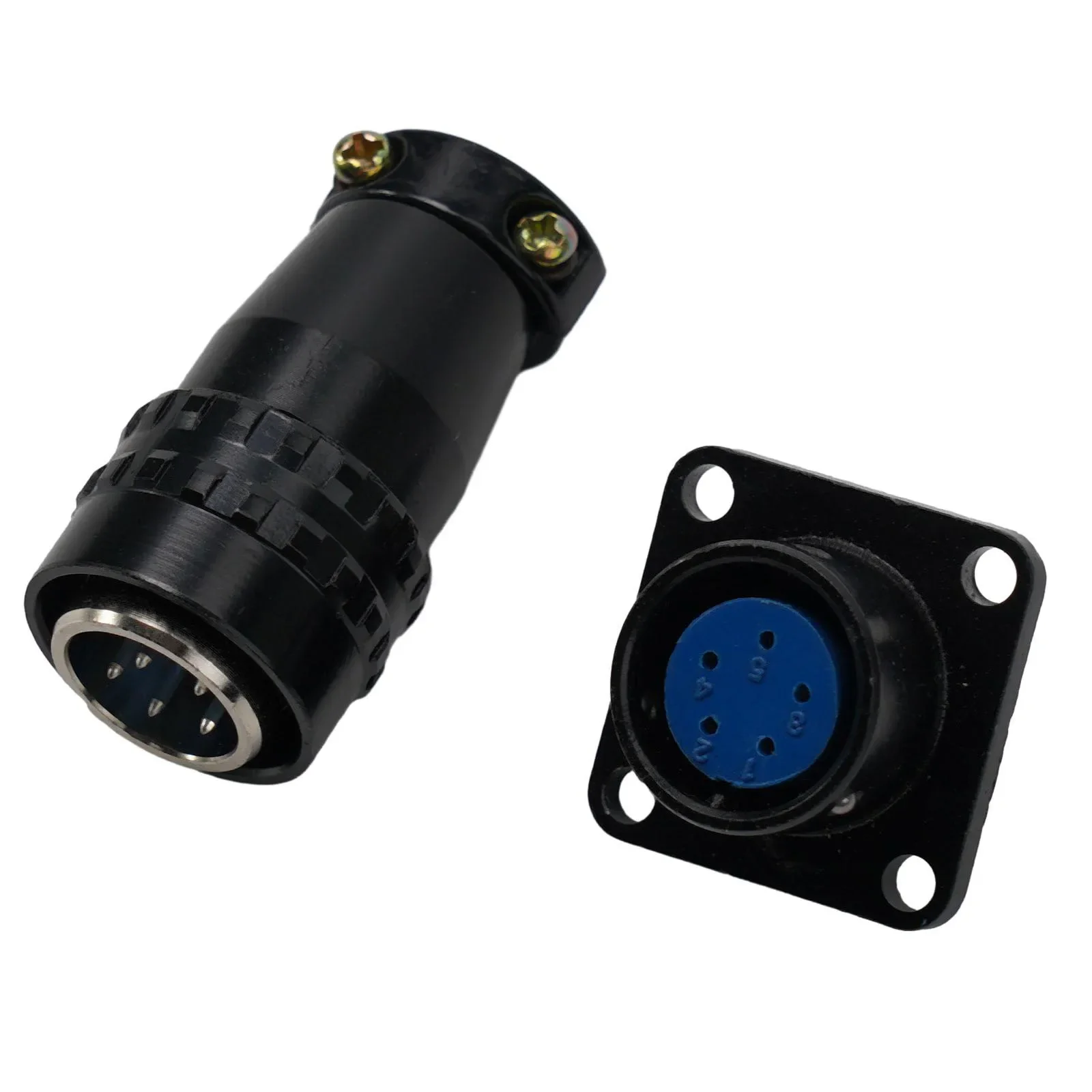 

XS16J5P 5 Pin Connectors Plastic + Metal Replacement For Welding Machine High Quality 1 Set Accessories Brand New