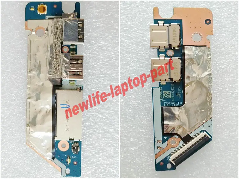 

Original For LENOVO IdeaPad 5 Pro 14IAP7 14ITL6 82L3 82SH USB Power Botton Switch IO Board LS-K481P 5C50S25184 Free Shipping