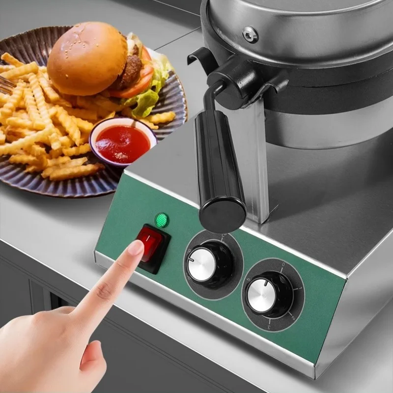 2025 الصين نمط جديد غير لاصق UFO بانيني الصحافة ساندويتش الكهربائية 110 فولت/220 فولت آلة الوافل الآيس كريم الصغيرة #5