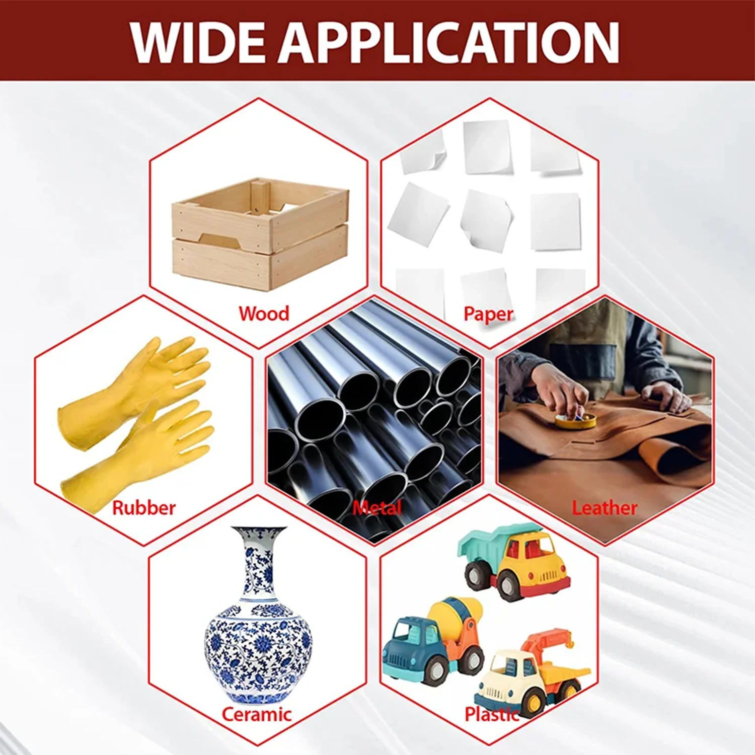 JXVX502 لاصق سريع التصلب ومقاوم للرطوبة مناسب للصق إطارات النظارات والخشب والسيراميك والألعاب والإصلاحات المنزلية 20 مل 1-3 قطع