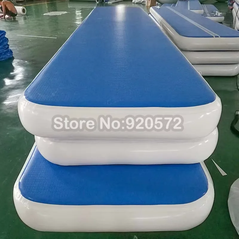 Free Pump 6x6X0.3m Releasable Connection Inflatable Gym Air Track Mattress,Inflatable Air Track Set With Varies Size