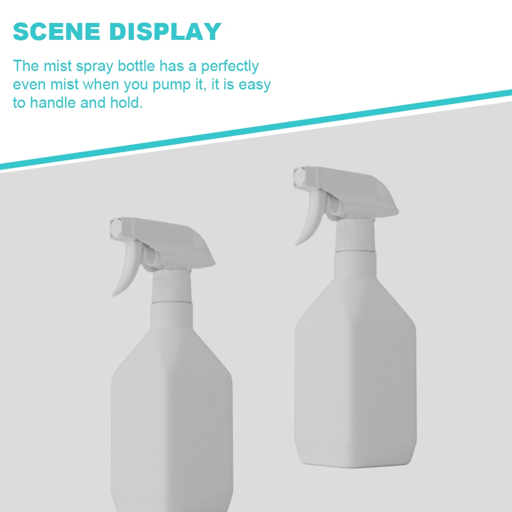 

2Pcs 300Ml Spraying Bottle Even Mist Sprayer for Beauty Salon Hair Dressing Wetting Comb Cutting Refillable Household Plant