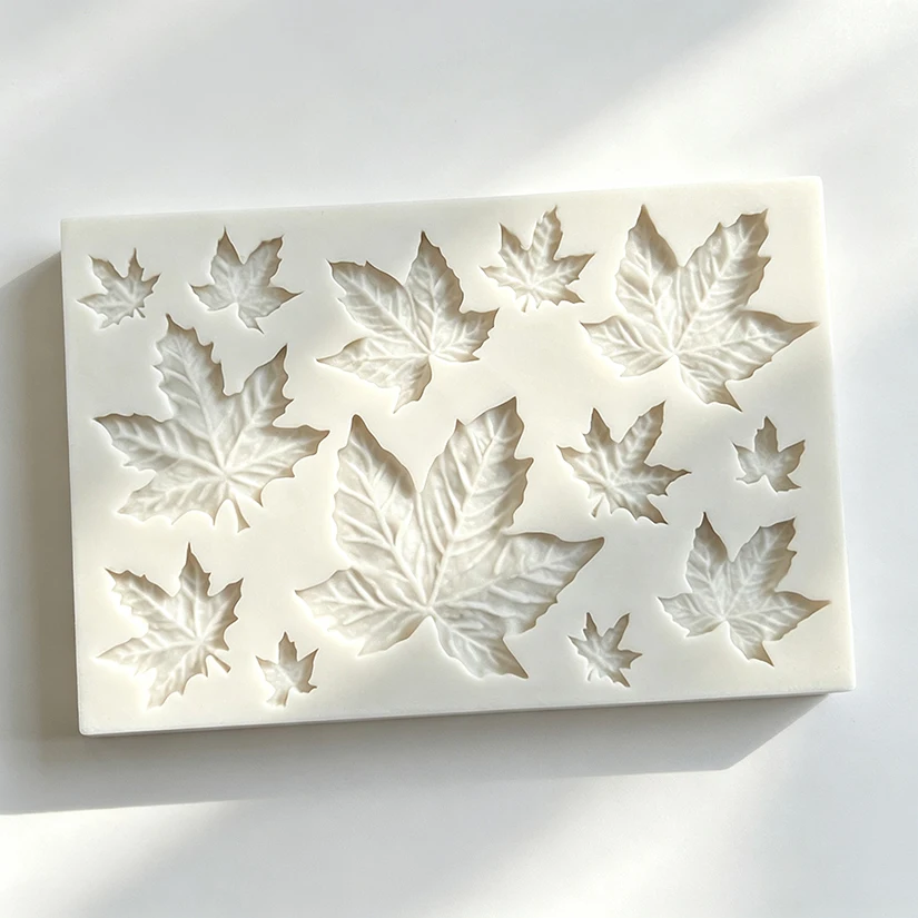Maple Leaves Silicone Mold Sugarcraft Chocolate Cupcake Baking Mold Fondant Cake Decorating Tools