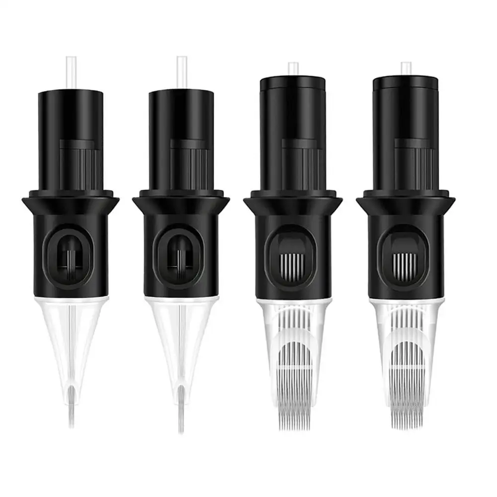 

Иглы для тату-картриджей RL/RS/RM/M1, замена для полуперманентного макияжа бровей, губ, тату-машины, одноразовые иглы2027