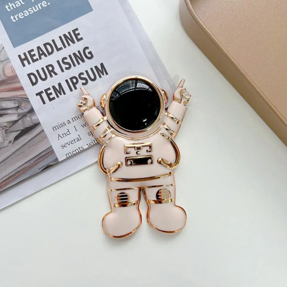 2023 New Cartoon Stand Anime Foldable Desktop Bracket Cute Liquid Quicksand Astronaut Stand Holder Phone Holder