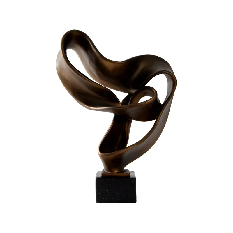 By Ju Geometry GRP Sculpture Decoration Sales Office Decoration Artwork Modern Living Room and Hotel Corridor Abstract