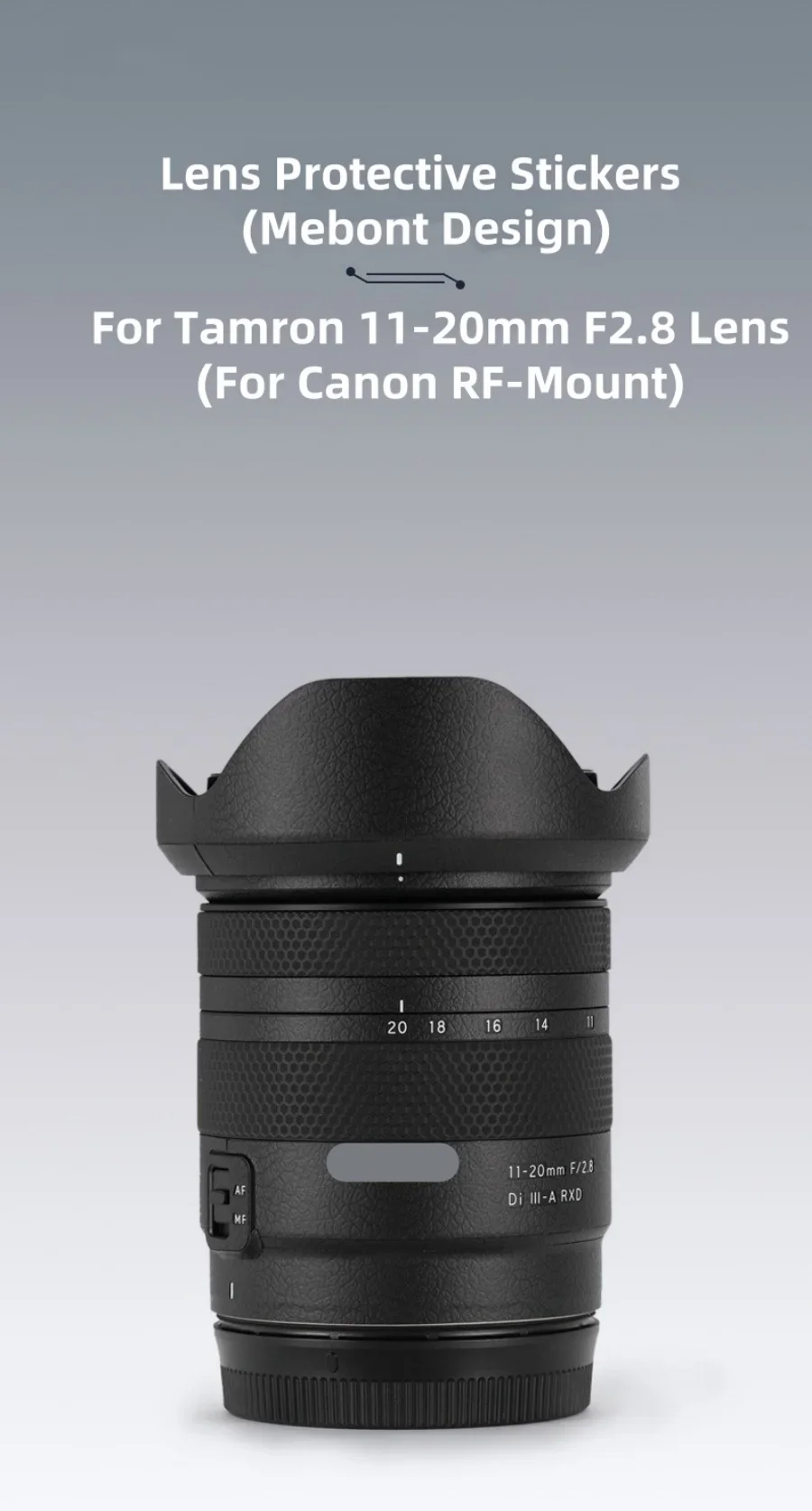 for tamron 11 20 for Sony Lens Skin 11-20 f2.8 Lens Cover for Tamron 11-20mm F2.8 Lens Premium Sticker 1120 Protective Film