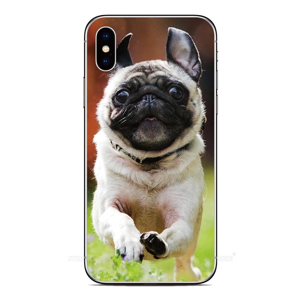 Pug Puppy Dog Cover For TCL 505 502 501 50 XE 10 20 Pro 30 SE 40 XL LE 4G Nxtpaper 5G K11 403 306 305 405 406s 408 Phone Case