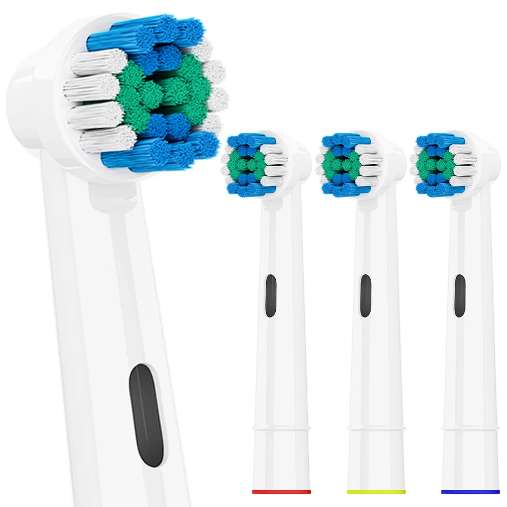 4/8/12/20 Pcs Compatible with Oral B Click-on Electric Toothbrush Replacement Brush Heads, Toothbrushes Head Refill for 1000 500